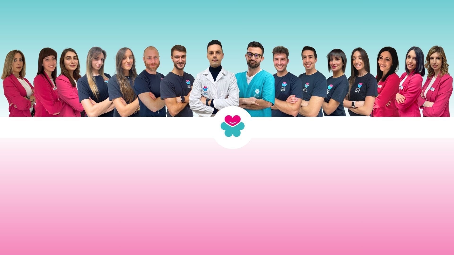 Lo staff medico del Quasar Medical Center di Corciano